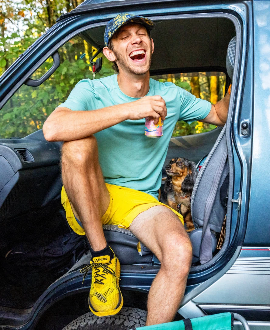 Keen Men's WK400 Walking Shoe | Triple Black - Image 8