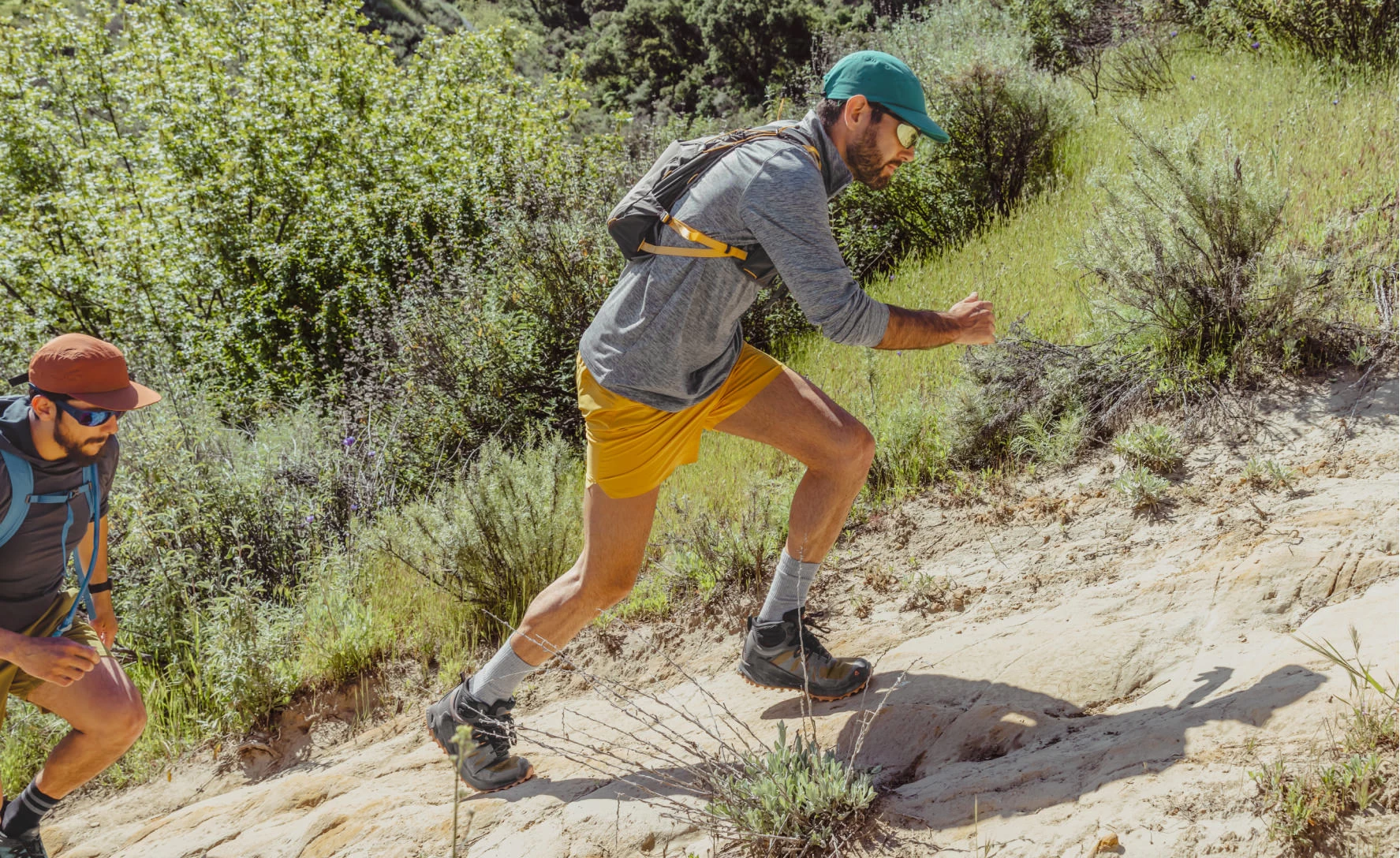 Keen Men's Zionic Waterproof Hiking Boot | Dark Olive/Scarlet Ibis - Image 7