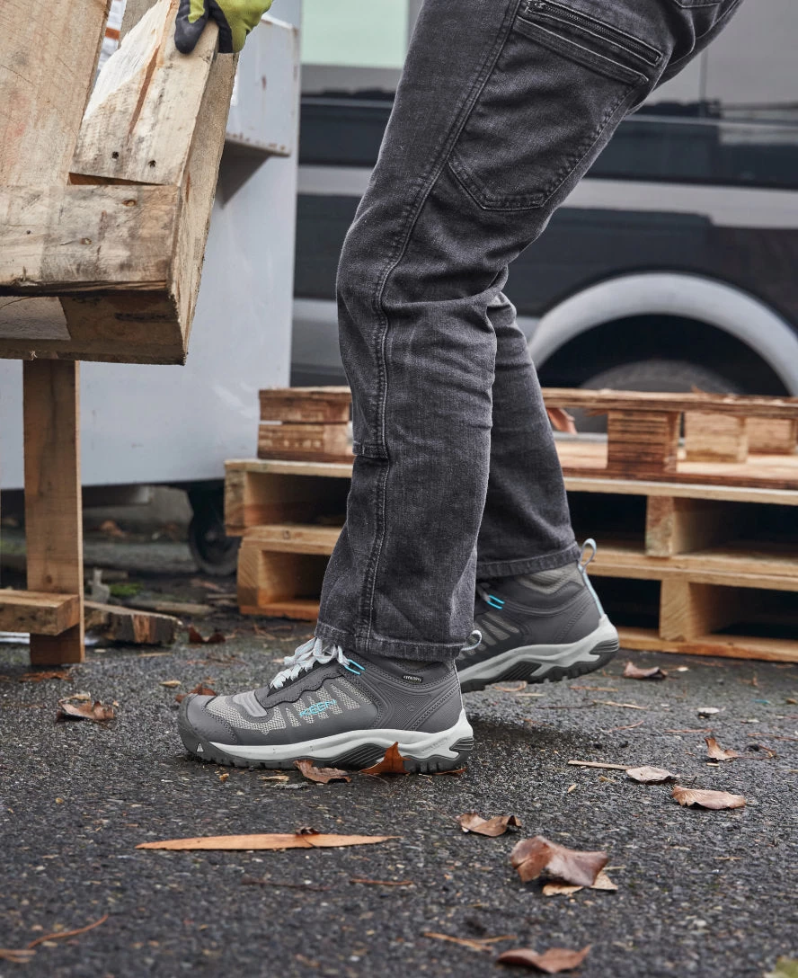 Keen Women's Reno KBF Waterproof Mid (Soft Toe) | Magnet/Ipanema - Image 8