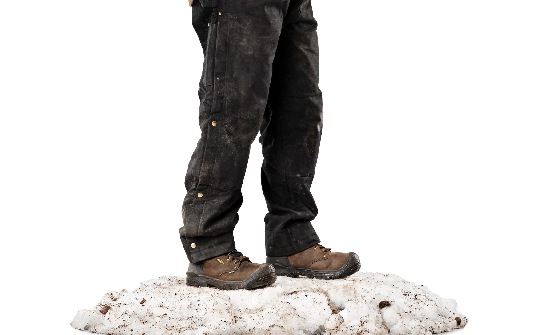 Keen Men's Independence 8" Insulated Waterproof Boot (Carbon-Fiber Toe) | Dark Earth/Black - Image 7