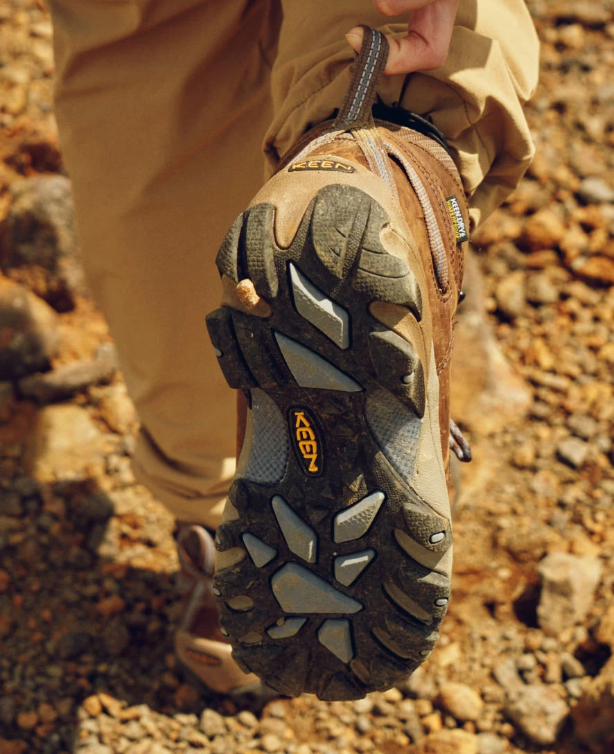 Keen Women's Targhee II Waterproof Mid | Goat/Crown Blue - Image 6