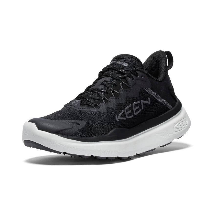 Keen Women's WK450 Walking Shoe | Black/Star White - Image 3
