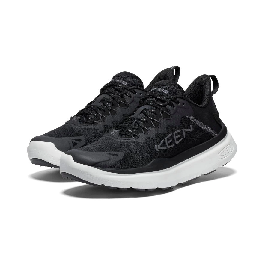 Keen Women's WK450 Walking Shoe | Black/Star White - Image 2