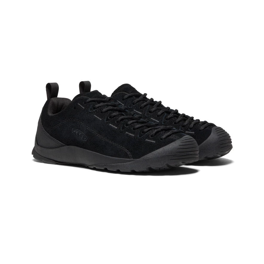 Keen Women's Jasper Suede Sneakers | Hairy Black/Black - Image 2