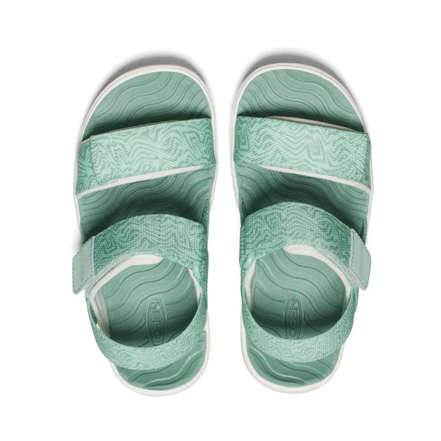 Keen Little Kids' Elle Backstrap | Lichen/Star White - Image 4