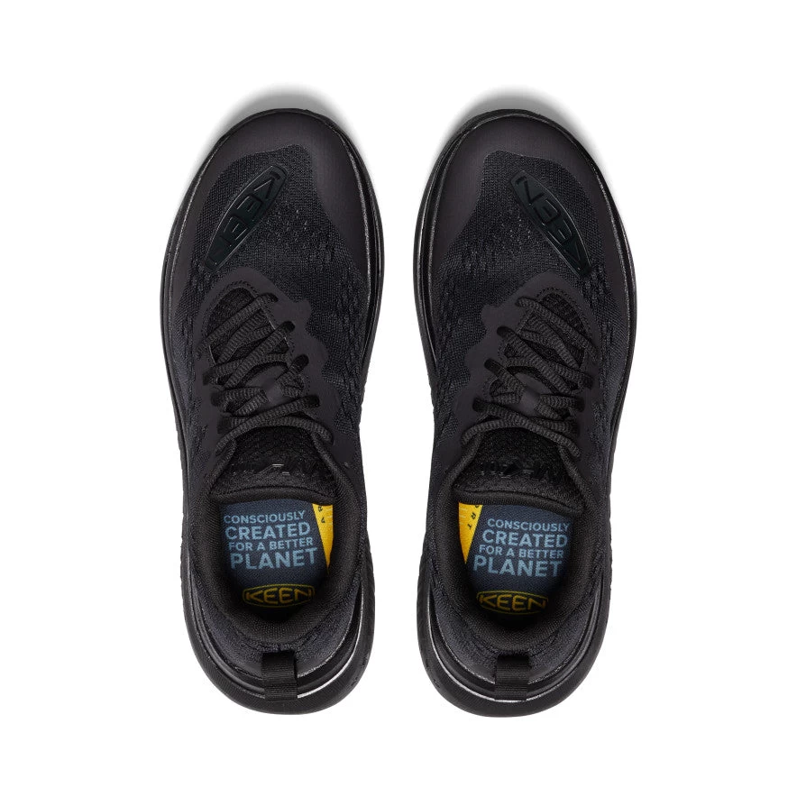 Keen Men's WK400 Walking Shoe | Triple Black - Image 4