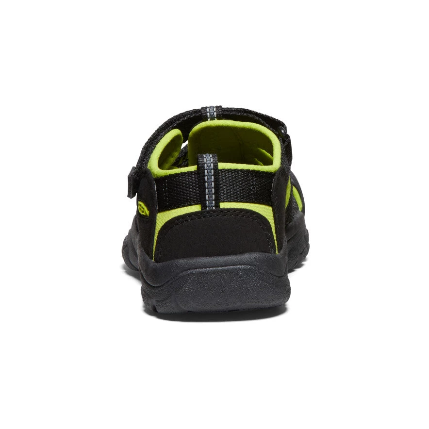 Keen Big Kids' Newport H2 | Black/Lime Green - Image 5