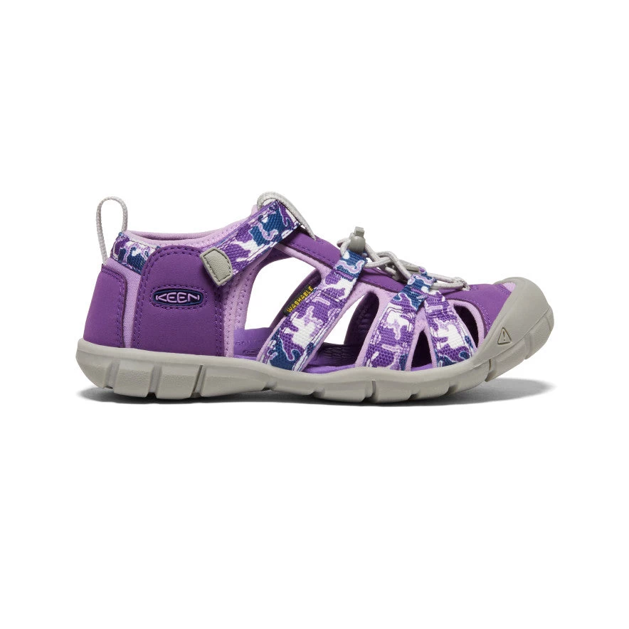 Keen Big Kids' Seacamp II CNX | Camo/Tillandsia Purple