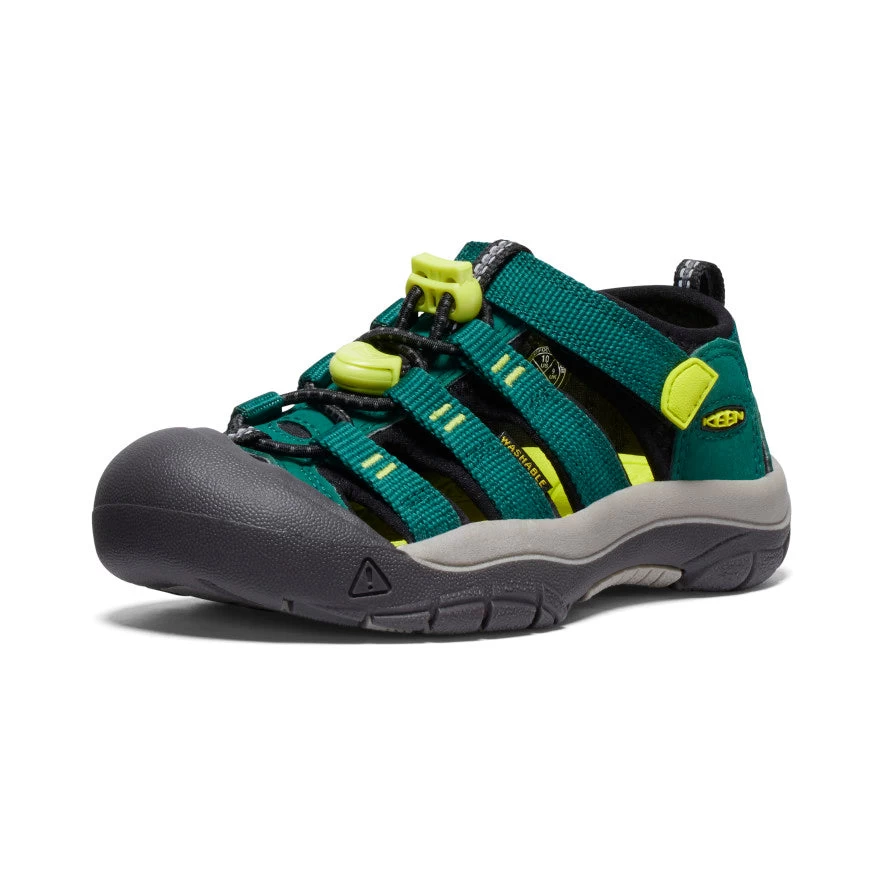 Keen Little Kids' Newport H2 | Aventurine/Evening Primrose - Image 3