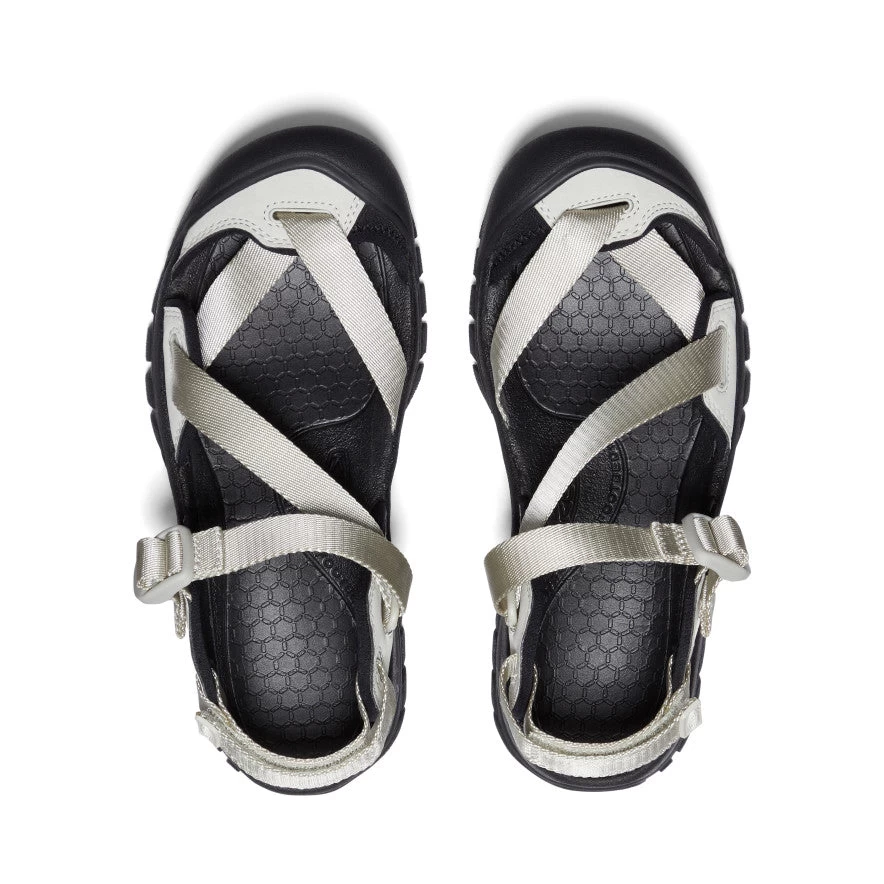 Keen Women's Zerraport II Sandal | Silver Birch/Black - Image 4