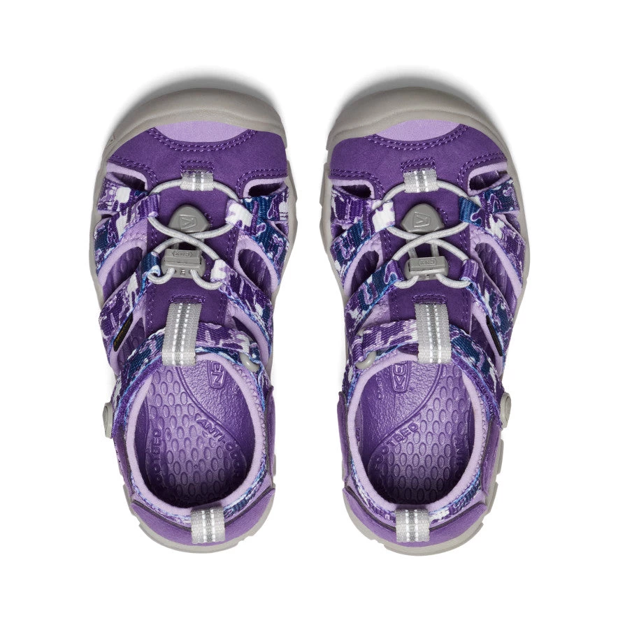 Keen Little Kids' Seacamp II CNX | Camo/Tillandsia Purple - Image 4