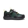 Keen Big Kids' Wanduro Waterproof Shoe | Black/Greener Pastures