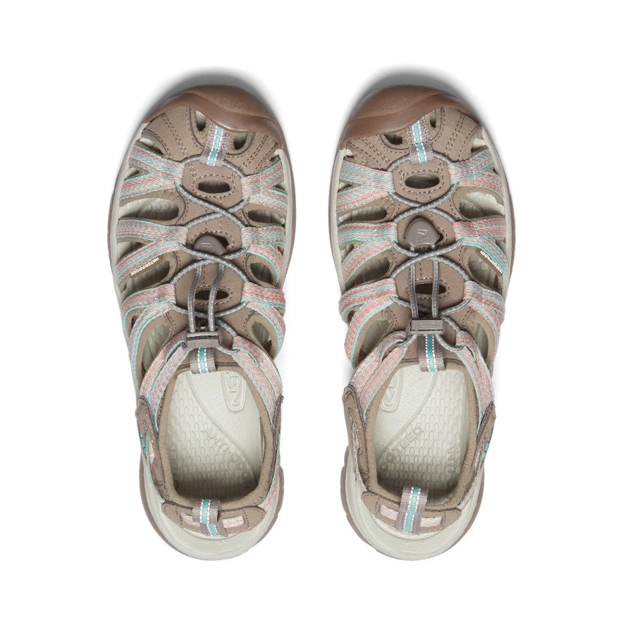 Keen Women's Whisper | Taupe/Coral - Image 4