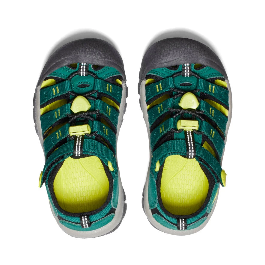 Keen Little Kids' Newport H2 | Aventurine/Evening Primrose - Image 4