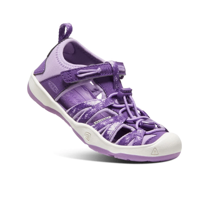 Keen Little Kids' Moxie Sandal | Multi/English Lavender - Image 3