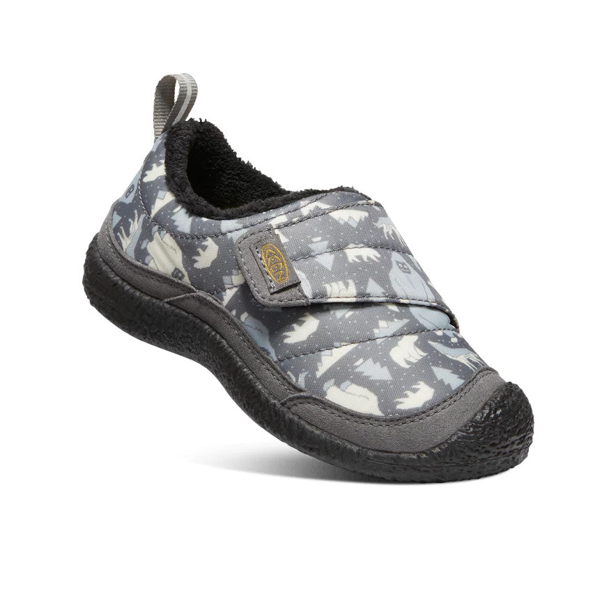 Keen Little Kids' Howser Wrap | Steel Grey/Star White - Image 3