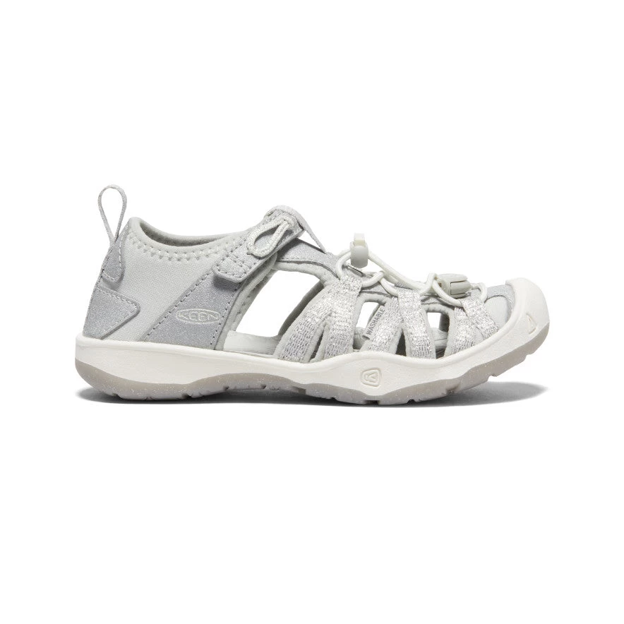 Keen Little Kids' Moxie Sandal | Silver