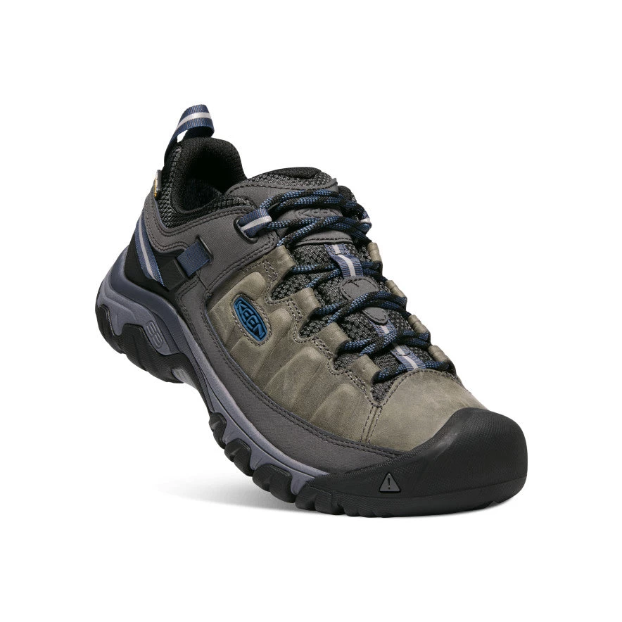 Keen Men's Targhee III Waterproof | Steel Grey/Captain's Blue - Image 3