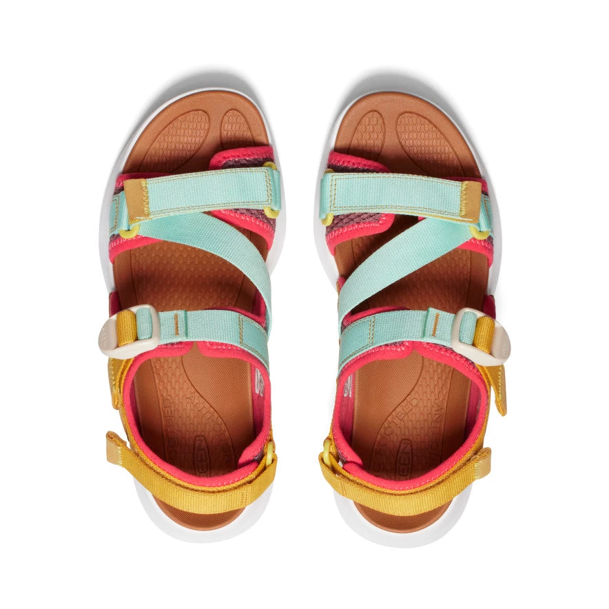 Keen Women's Elle Sport Backstrap Sandal | Golden Yellow/Lichen - Image 4