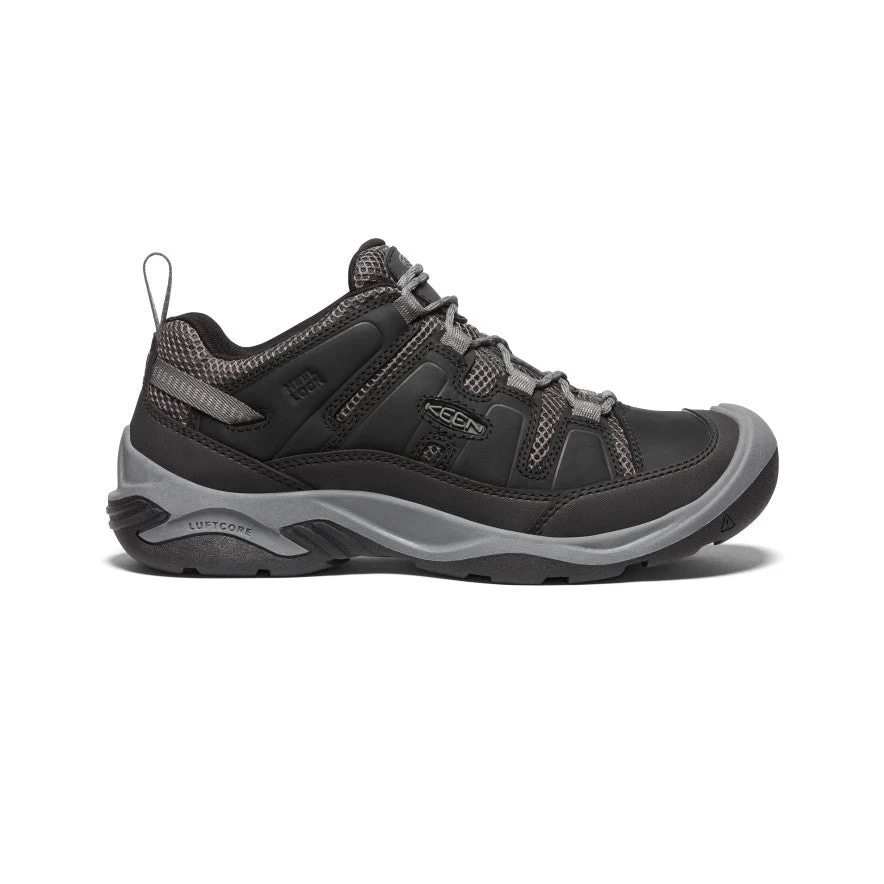 Keen Men's Circadia Vent Shoe | Black/Steel Grey