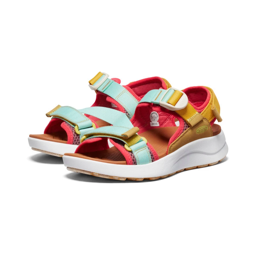 Keen Women's Elle Sport Backstrap Sandal | Golden Yellow/Lichen - Image 2