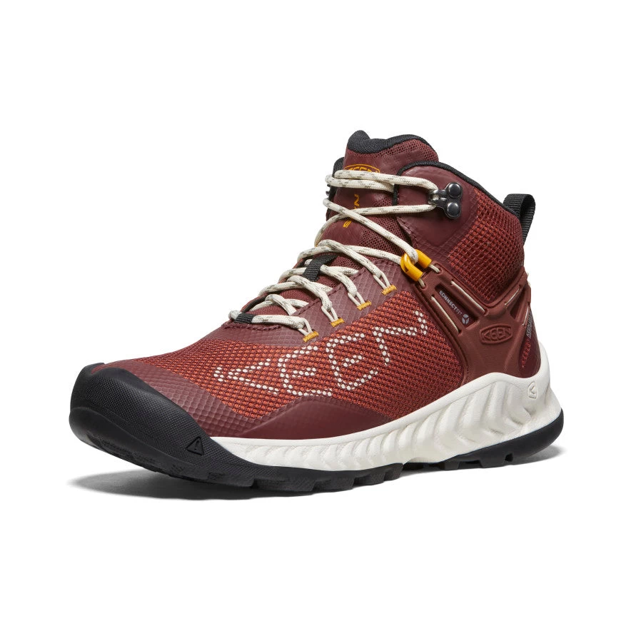 Keen Women's NXIS EVO Waterproof Boot | Andorra/Golden Yellow - Image 3