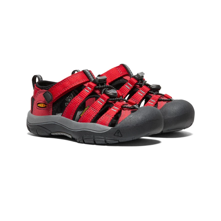 Keen Little Kids' Newport H2 | Ribbon Red/Gargoyle - Image 2