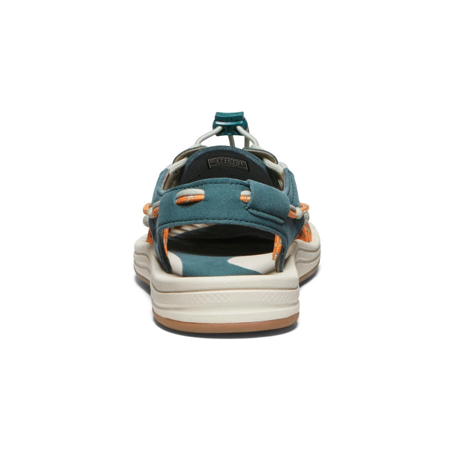 Keen Women's UNEEK Sneaker | Sea Moss/Tangerine - Image 5