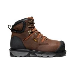 Keen Men's Camden 6" Waterproof Boot INT MET (Carbon-Fiber Toe) | Leather Brown/Black