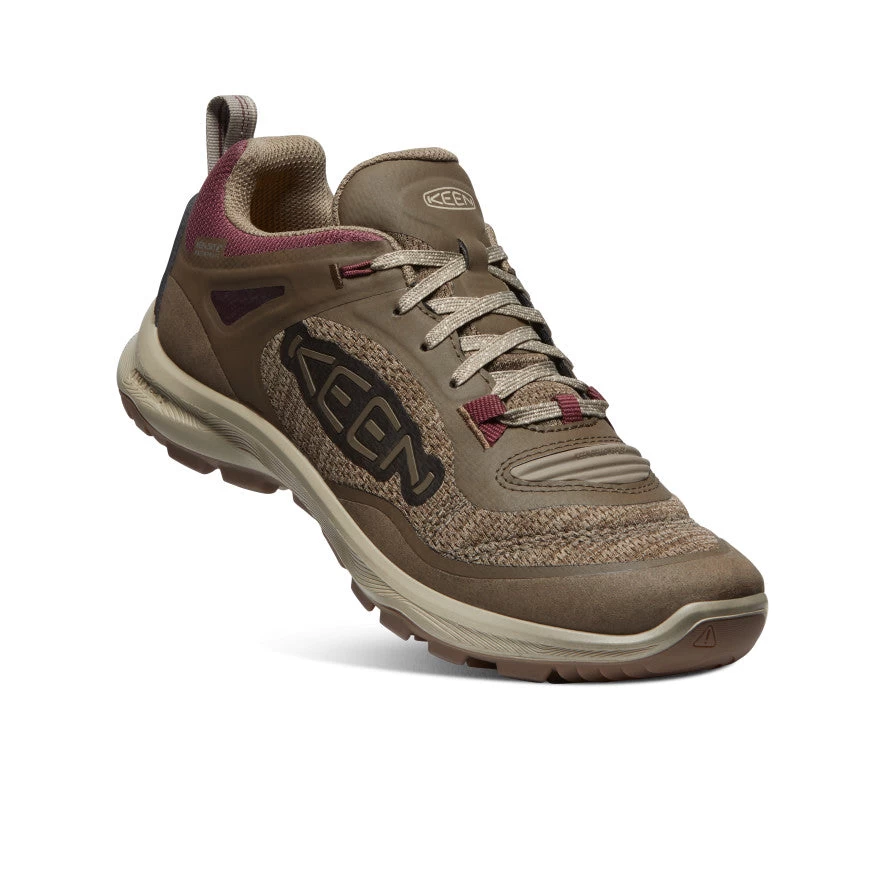 Keen Women's Terradora Flex Waterproof Shoe | Canteen/Windsor Wine - Image 3