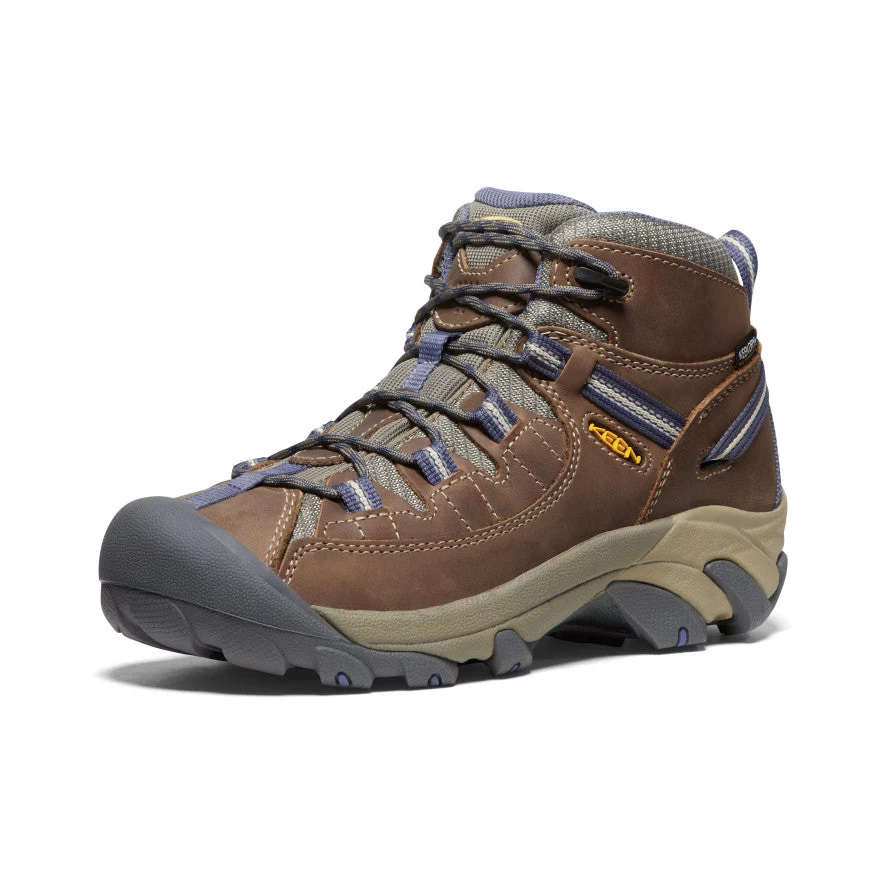 Keen Women's Targhee II Waterproof Mid | Goat/Crown Blue - Image 3