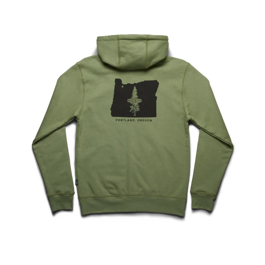 Keen Men's PNW Hoodie | Olivine - Image 2