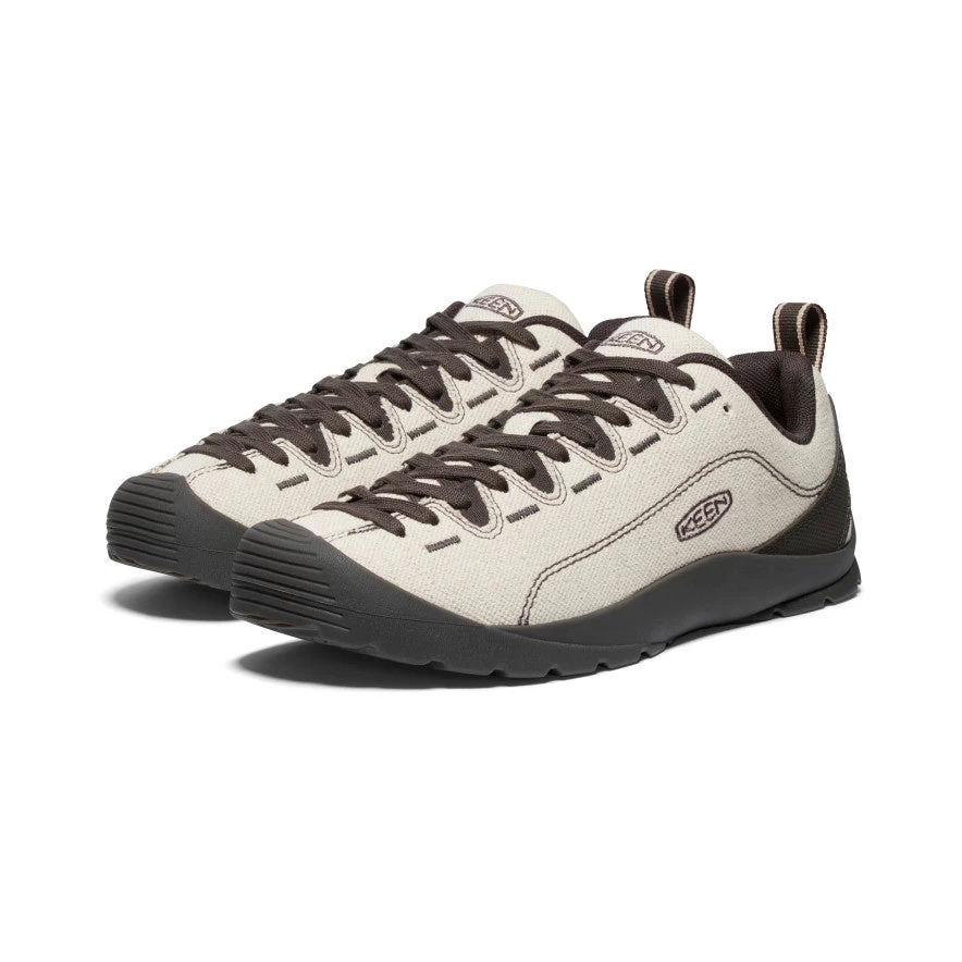Keen Women's Jasper Canvas Sneaker | Natural/Black Olive - Image 2