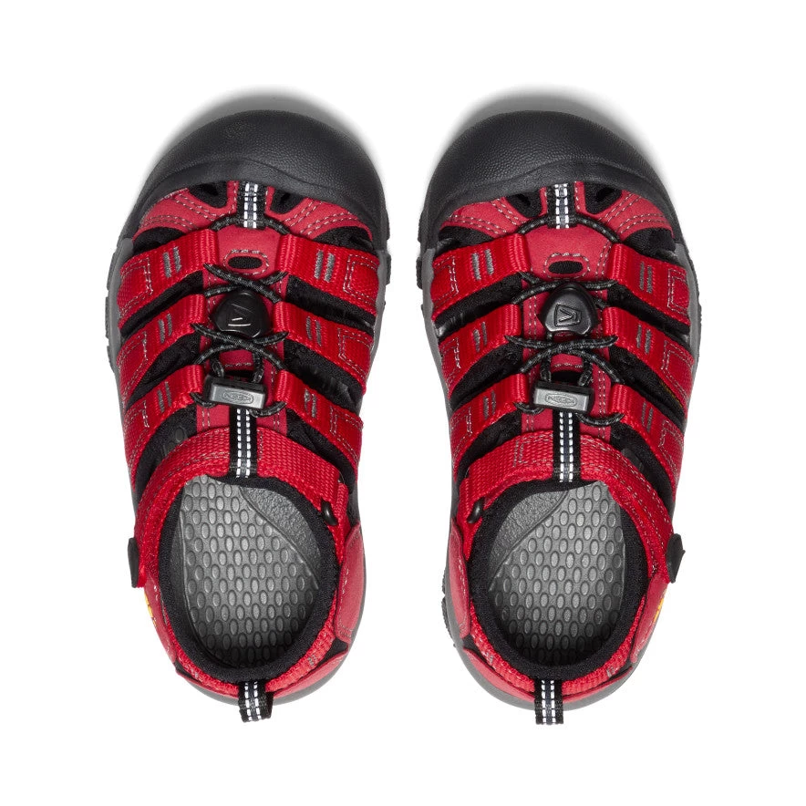 Keen Little Kids' Newport H2 | Ribbon Red/Gargoyle - Image 4