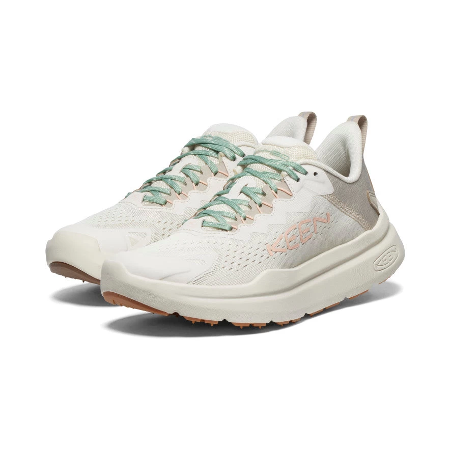Keen Women's WK450 Walking Shoe | Birch/Peach Parfait - Image 2