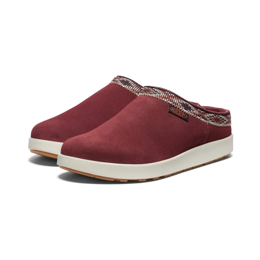 Keen Women's Elle Suede Mule | Andorra/Birch - Image 2